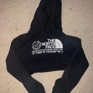 North face crop